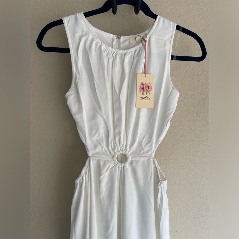 COPY - Midi Dress with Side Cutouts - Picture 2 of 7